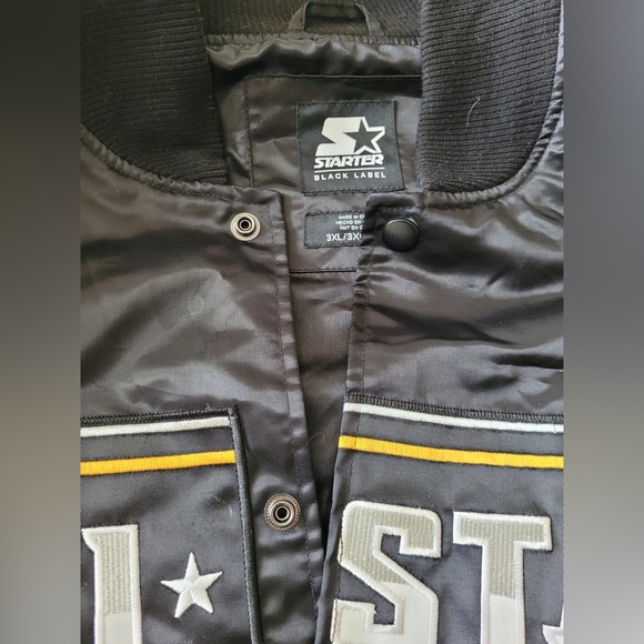 Starter Black Label All Star Los Angeles 2018 NBA Jacket Black men’s size 3X - Picture 7 of 11